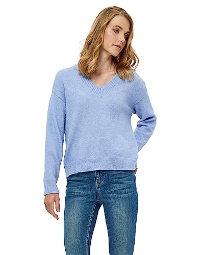 Desires GEA damski sweter z dekoltem w serek, 7009m lawendowy połysk melanż, XXL