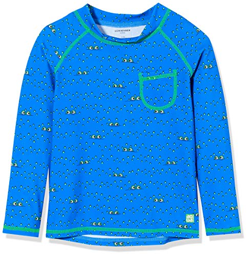 Schiesser Bade-Shirt Kąpielówki dziecięce, Niebieski (Royal 819), 104