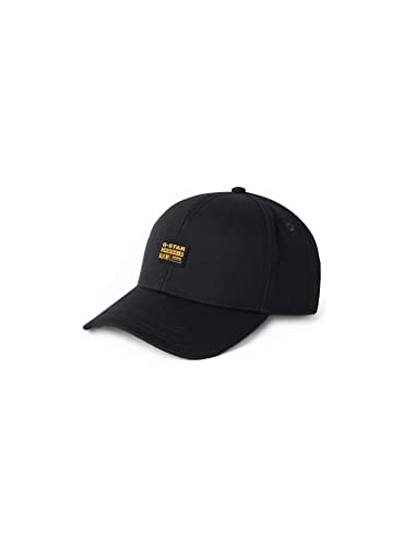 G-STAR RAW Męska oryginalna czapka baseballowa, Black (dk black C693-6484), jeden rozmiar