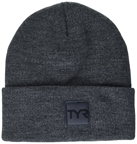 TYR Czapka beanie dla dorosłych, uniseks, kolor szary melanż, rozmiar uniwersalny