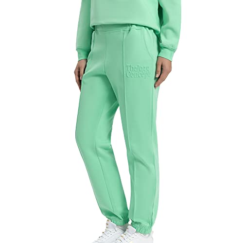 THEJOGGCONCEPT Damskie spodnie do biegania JCSELMA, spodnie rekreacyjne, 146330/Spring Bud, XL, 146330/Spring Bud, XL