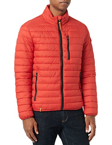 Camel active Lekka pikowana kurtka bez kaptura Kurtka Mężczyźni, Rot, 50