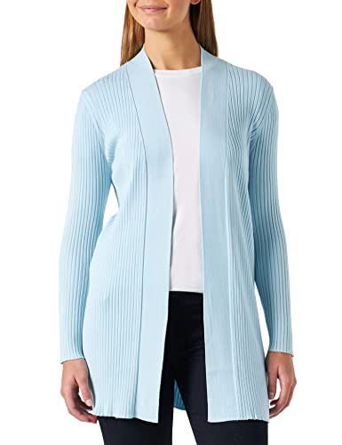 s.Oliver Damski kardigan z dzianiny, niebieski, 32