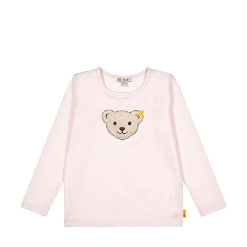 Steiff Bluza dziecięca unisex z długim rękawem, Barely Pink, 122