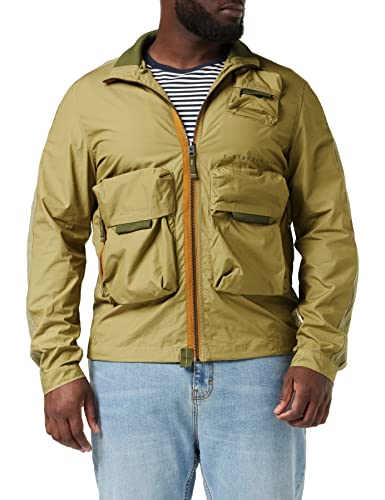 G-STAR RAW Męska kurtka bomberka z zamkiem błyskawicznym, Zielony (świeży zielony wojskowy A790-9822), S