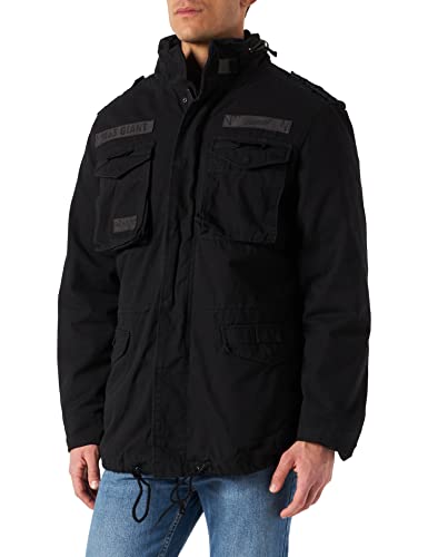 Brandit męskie Brandit M65 Giant Jacke Płaszcz wiatrówka, czarny, 7XL