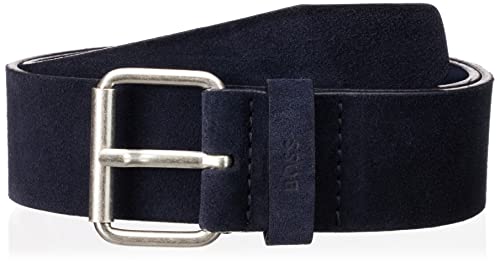 BOSS Pasek męski, Dark Blue401, 90
