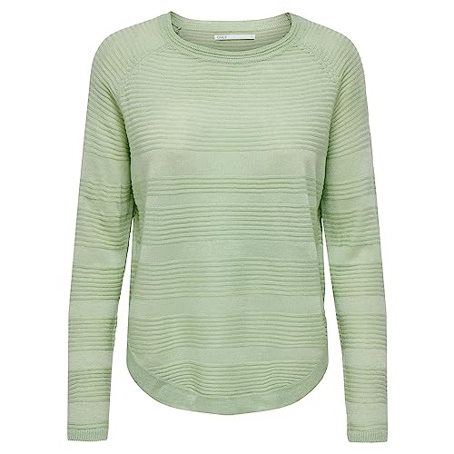 Bestseller A/S Damski sweter ONLCAVIAR L/S KNT NOOS, Smoke Green, XS, Smoke Green, XS