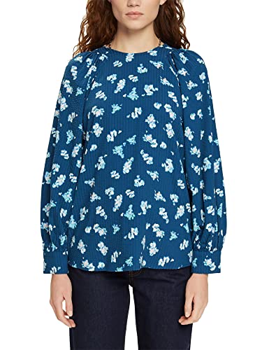 ESPRIT Damska bluzka 092EE1F323, 453/PETROL Blue 4, XXL