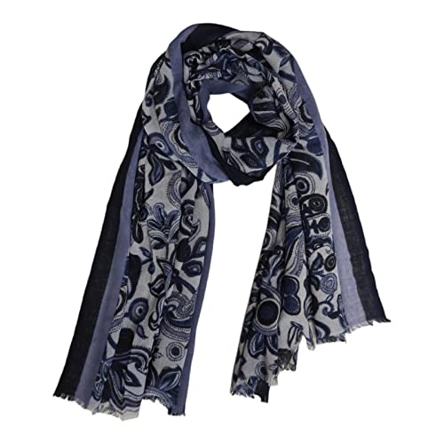 Marco Pascali Foulard Szalik męski, Blued, 75x180