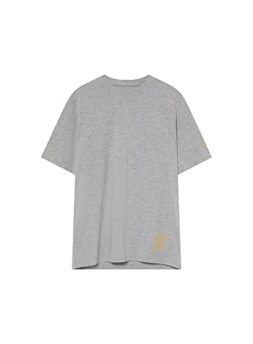 ECOALF koszulka męska Negoalf, z krótkim rękawem, bawełna z krótkim rękawem, tkanina z recyklingu, koszulka męska z krótkim rękawem, koszulka męska, wygodna i lekka, rozmiar M, jasnoszara, Jasnoszary,