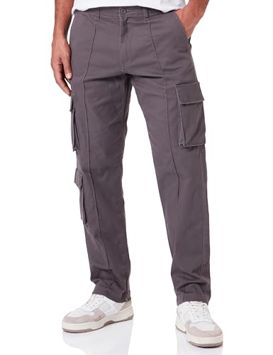 Bestseller A/S Jpstkane Jjhover Cargo spodnie męskie, asfaltowy, 29W / 30L