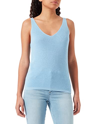 Vero Moda Damski sweter Vmnewlex Sun Sl Top Ga Noos, Niebieski dzwonek, L