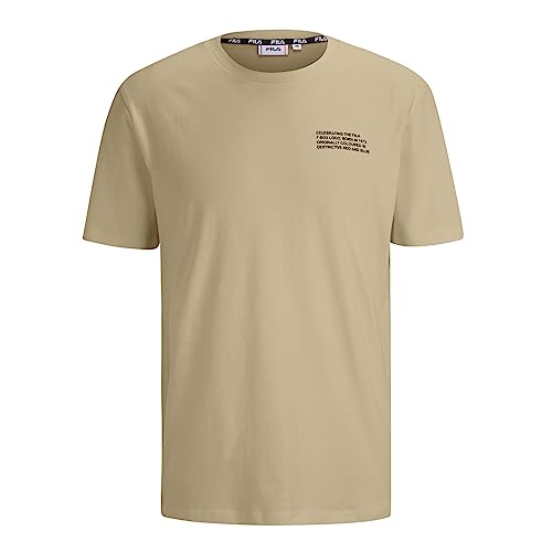 FILA Męski t-shirt BORNE Regular Graphic Fields of Rye, S, fields of rye, S