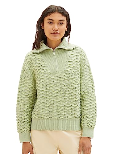 TOM TAILOR Denim Sweter damski, 32256 - Dusty Pear Green, XL