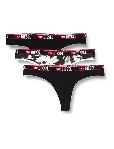 Diesel Ufst-starsy-threepack Majtki stringi damskie, E6601-0licx, XXS