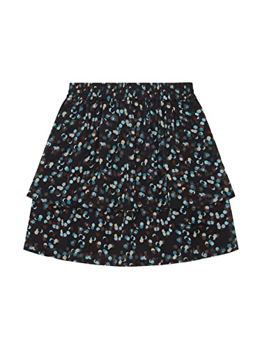 TOM TAILOR Dziewczęta Dziecięca spódnica falbanowa ze wzorem 1033953, 30708 - Sparkling Dots Print, 164