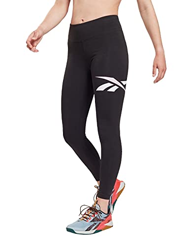 Reebok Damskie rajstopy TE Vector, czarne, XS, Czarny, XS