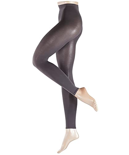 ESPRIT Kobiety Legginsy Cotton W LE Wysoka Gęstość Splotów grube jednokolorowe 1 Para, Szary (Stone Grey 3988), XXL (44-46)