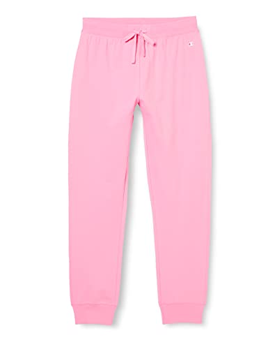 Champion Damskie spodnie dresowe Legacy American Classics C-Logo Rib Cuff, Hot Pink, L