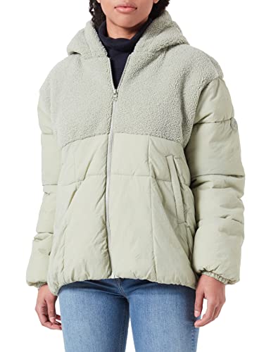 LTB Jeans Damska kurtka zimowa Nisaya, Aqua Gray 12417, M