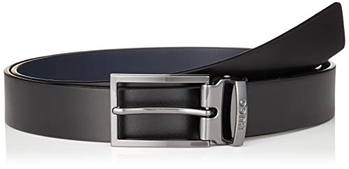HUGO Męski pasek Geffi_Gb30_pp, Black4, ONESI