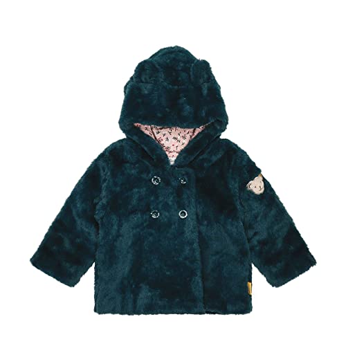 Steiff Baby Girls Enchanted Forest Jacket, DEEP Teal, 74