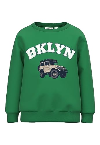 NAME IT Bluza chłopięca Nmmkonrad Sweat Unb, Rolling Hills, 104