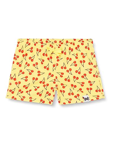 United Colors of Benetton Bokserki chłopięce MARE 5HVJ0X00D, Giallo a Fantasia 73A, L, giallo a fantasia 73a, L