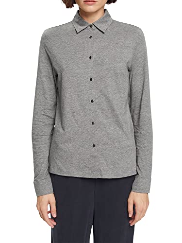 ESPRIT Collection Damska koszulka 102EO1K324, 039/MEDIUM Grey 5, L