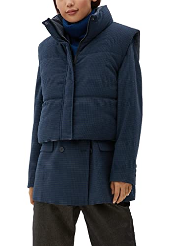 s.Oliver Damska kamizelka zewnętrzna, Czarny, 32