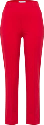 Raphaela by Brax Damskie spodnie Lillyth Kick Light Tecno, Gor?ca czerwie?, 32W / 32L