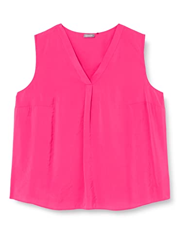 Samoon Damska 260036-21120 bluzka, magenta, 50, magenta, 50