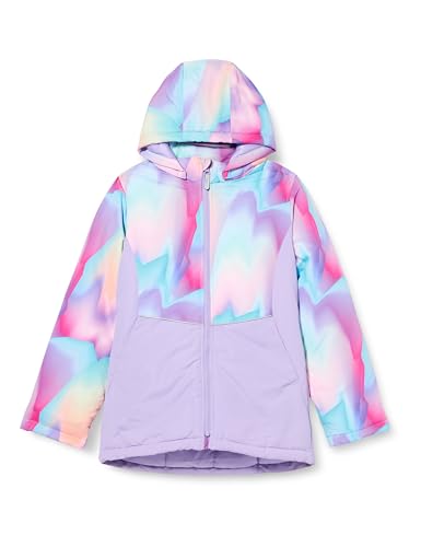 Bestseller A/S Dziewczęca NKFMAXI Jacket Pastel Mix kurtka, Sand Verbena, 116, Sand Verbena, 116 cm