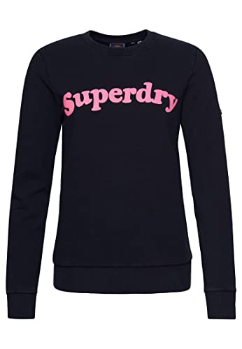 Superdry Vintage Cooper Classic Crew Bluza damska, Eclipse Navy, 32