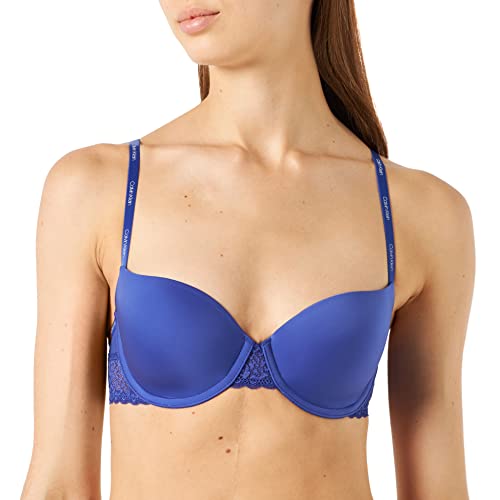 Calvin Klein Biustonosz balkonowy z lekką podszewką, Powojnik, 70A