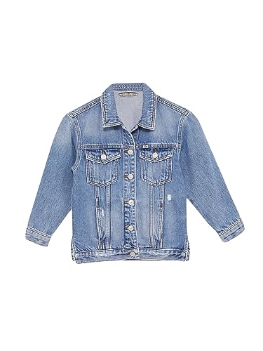LTB Jeans Dziewczęca kurtka jeansowa Ronny G, Leva Wash 54028, 12 lat