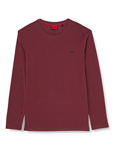 HUGO T-shirt męski, Dark Brown204, S
