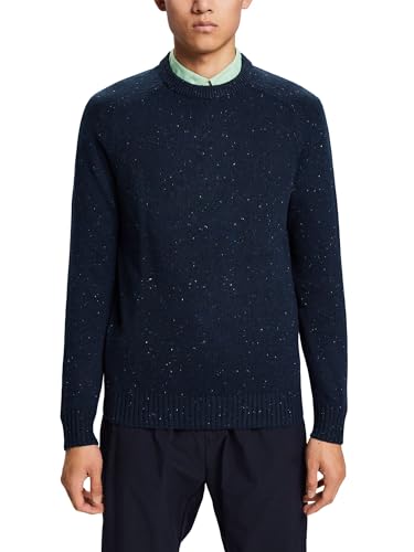 ESPRIT sweter męski, 450/Petrol Blue, S