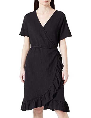VERO MODA Curve Vmhaya damska sukienka Ga Noos Curve, czarna, L, duże rozmiary EU, czarny, L