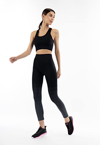 Hootomi Damskie legginsy, czarne, S, czarny, S