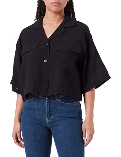 Sisley Koszulka damska, czarny 100, L