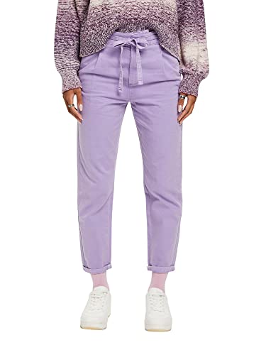 edc by ESPRIT Damskie spodnie 023CC1B324, 505/fioletowe, 36, 505/Violet, 36W