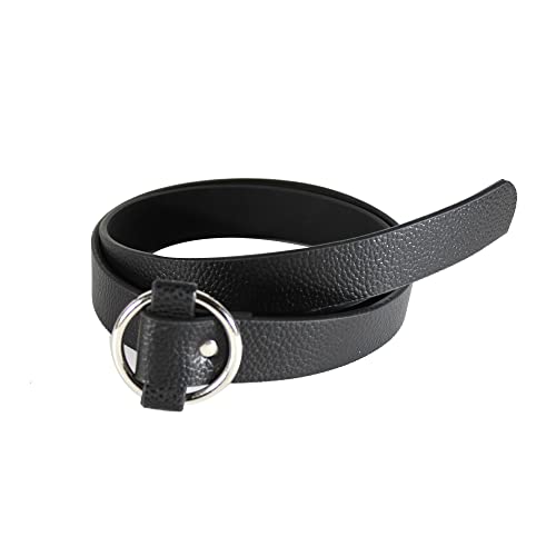 Piccola Lala Damski pasek Es-pl-aymblt-000139, czarny, L