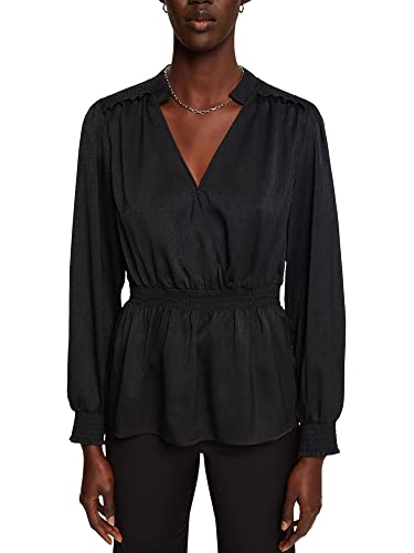 ESPRIT Collection Damska bluzka 112EO1F314, 001/BLACK, S