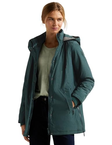 Cecil Damski płaszcz B100847, Night Forest Green, XL, Night Forest Green, XL