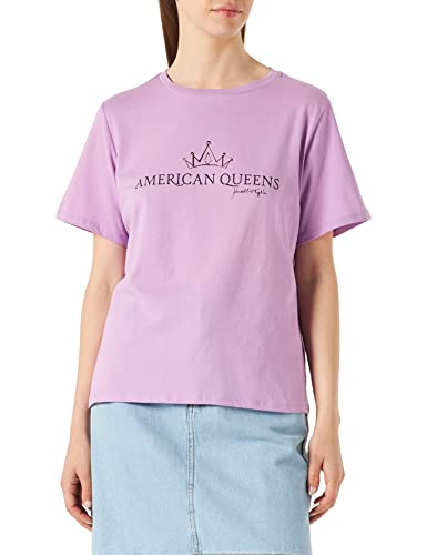 KENDALL & KYLIE T-shirt damski, fioletowy, S