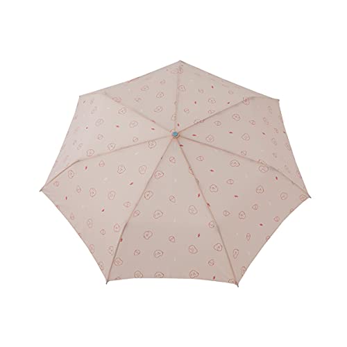 Mr. Wonderful Medium-Size Pink Umbrella - Nadruk serca