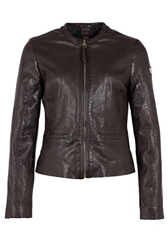 Gipsy Damska kurtka skórzana Gwzai, MARRón, XL, marrón, XL
