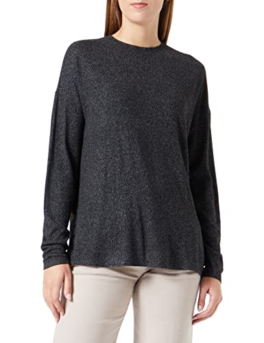 United Colors of Benetton Koszulka damska M/L 3jlvd102e sweter, czarny 700, XS